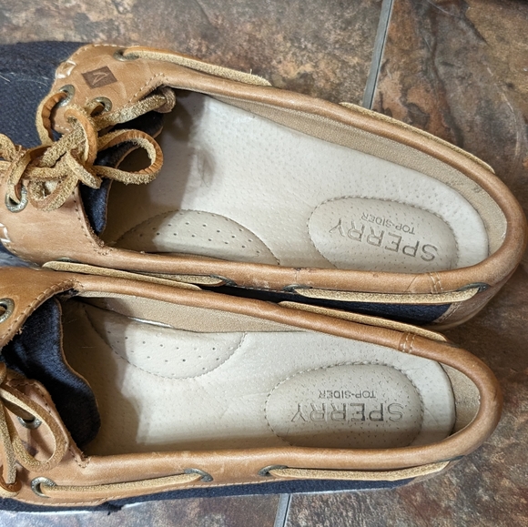 Sperry topsider blue canvas and leather - Picture 3 of 3